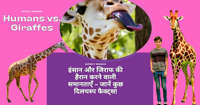 जिराफ और इंसान: अनोखी समानताएँ और रोचक तथ्य