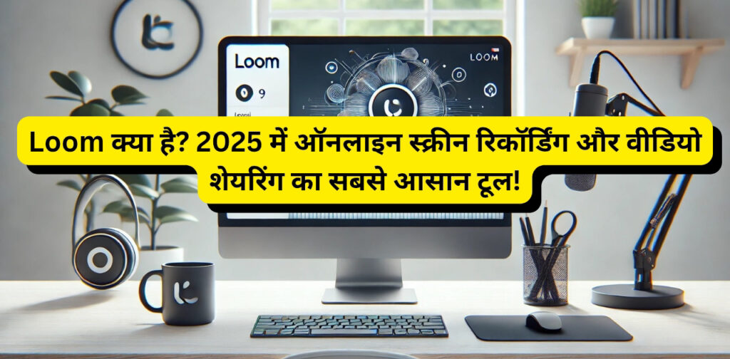 Loom Screen Recording Blog Thumbnail 2025 में ऑनलाइन स्क्रीन रिकॉर्डिंग