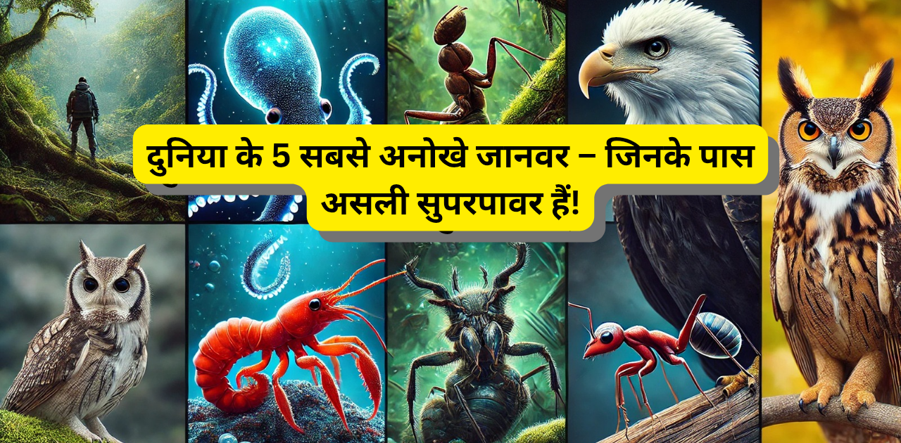 अनोखे जानवर