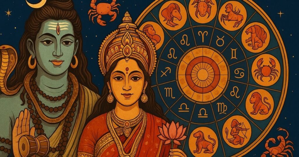 14 अप्रैल राशिफल थम्बनेल – शिव, लक्ष्मी और ज्योतिष चक्र
