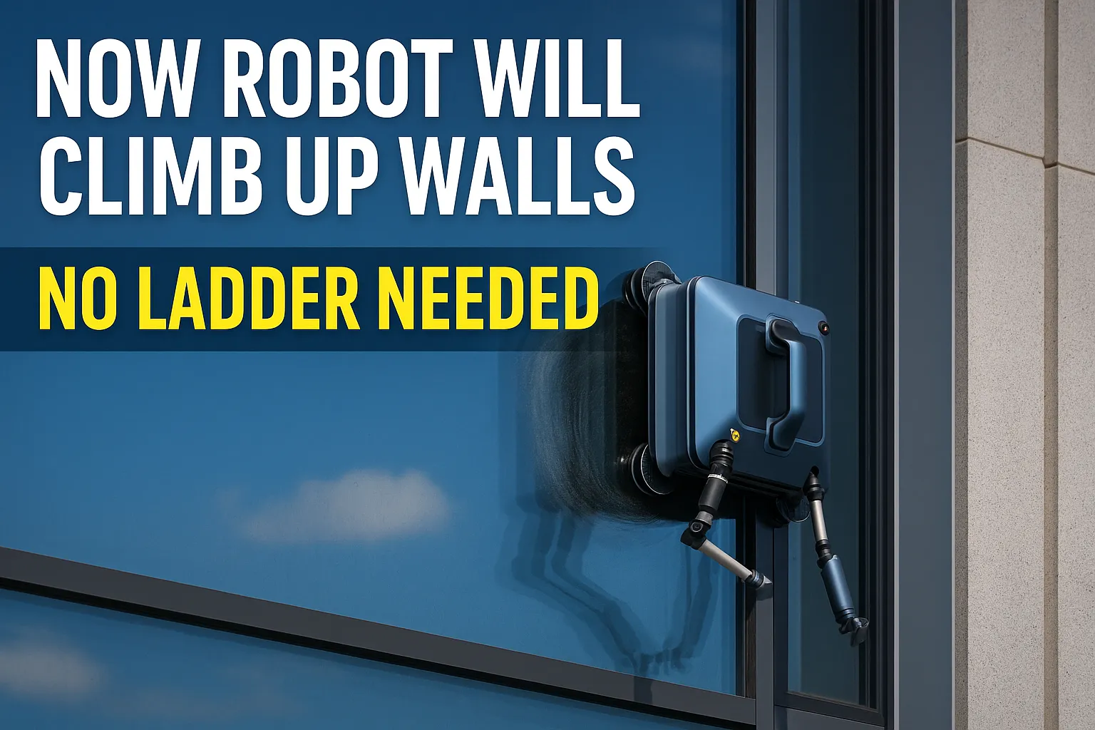 AI Wall Climbing Robot: अब दीवार पर चढ़ेगा रोबोट – सफाई, पेंटिंग और मरम्मत होगी आसान!
