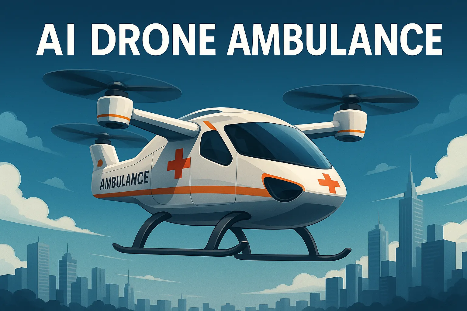 AI Drone Ambulance 2025: अब एम्बुलेंस आसमान से आएगी!