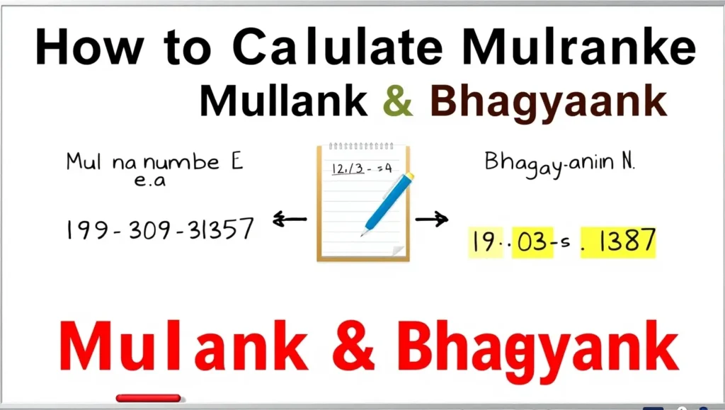 मूलांक और भाग्यांक कैसे निकालें – How to Calculate Mulank & Bhagyank