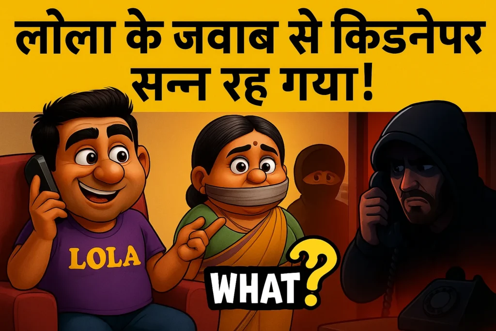 लोला जोक्स पार्ट 2 joke 1. लोला की बीबी के किडनैप पर आधारित मजेदार जोक की इमेज