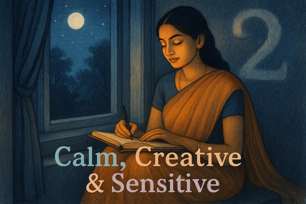 Calm, Creative & Sensitive – मूलांक 2 के व्यक्तित्व की विशेषताएं