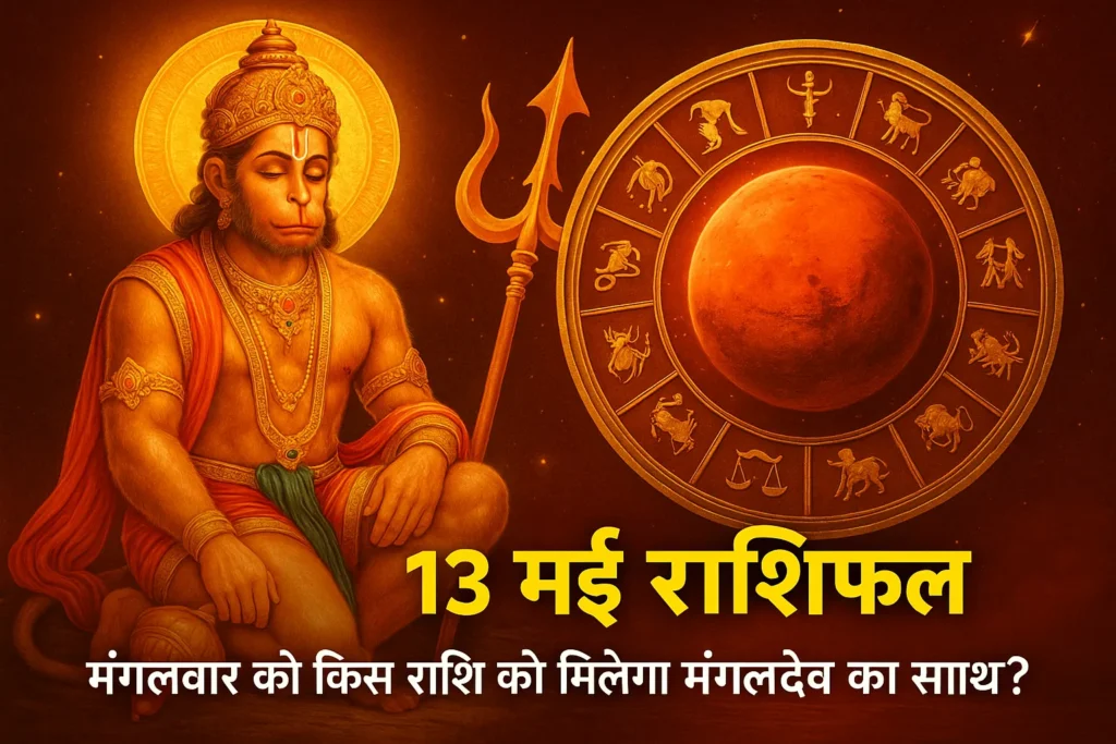 13 मई 2025 राशिफल – मंगलवार को सभी राशियों का भविष्यफल
