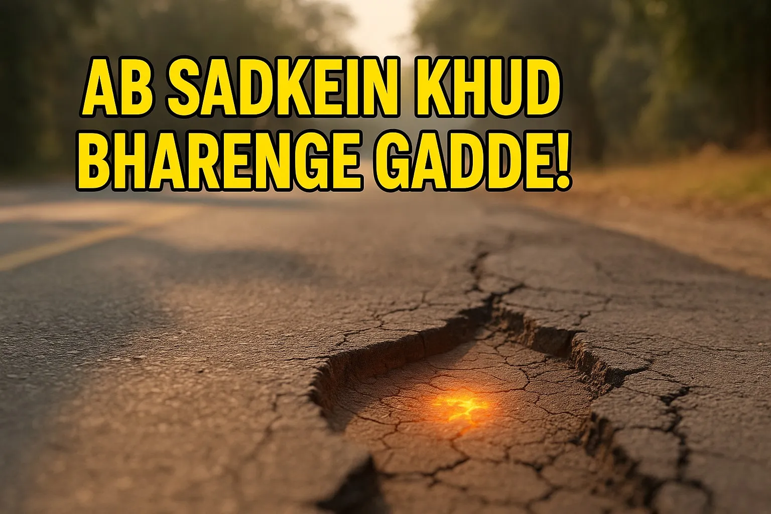 Self-Healing Roads: अब सड़कें खुद भरेंगी गड्ढे – भविष्य की स्मार्ट रोड टेक्नोलॉजी