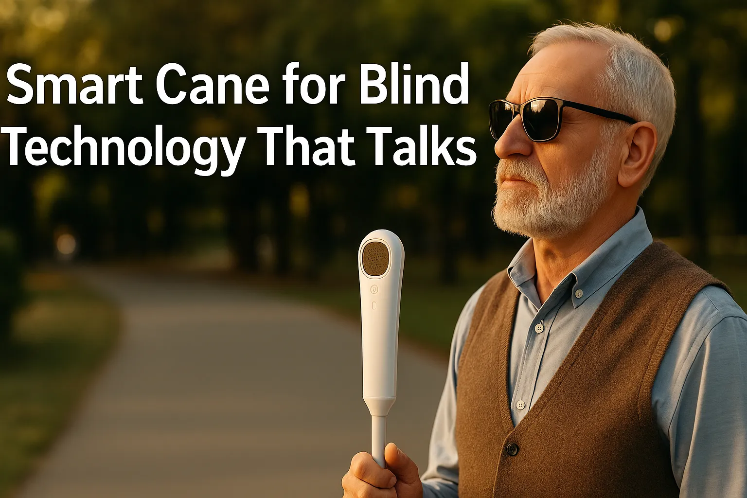 Smart Cane for Blind: जब छड़ी बन गई साथी, रास्ता भी खुद बोलने लगा!