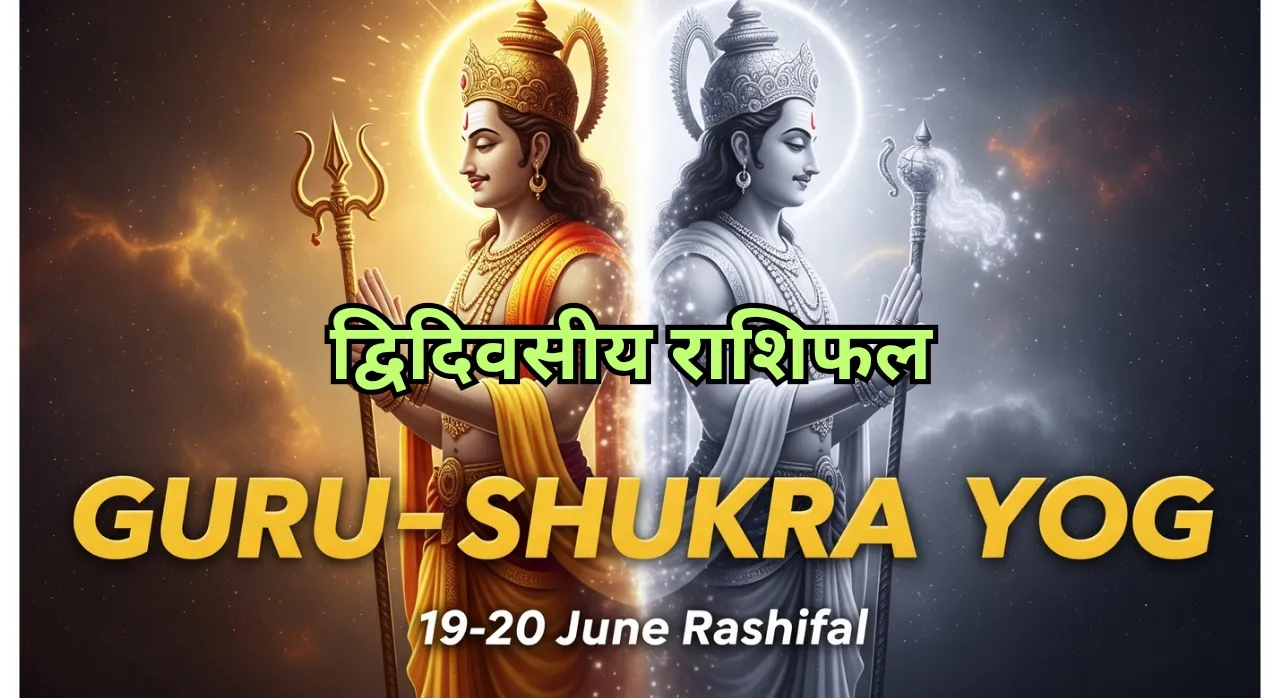 19 और 20 जून 2025 राशिफल: गुरु और शुक्र का दुर्लभ संयोग, आपके जीवन पर क्या होगा प्रभाव?