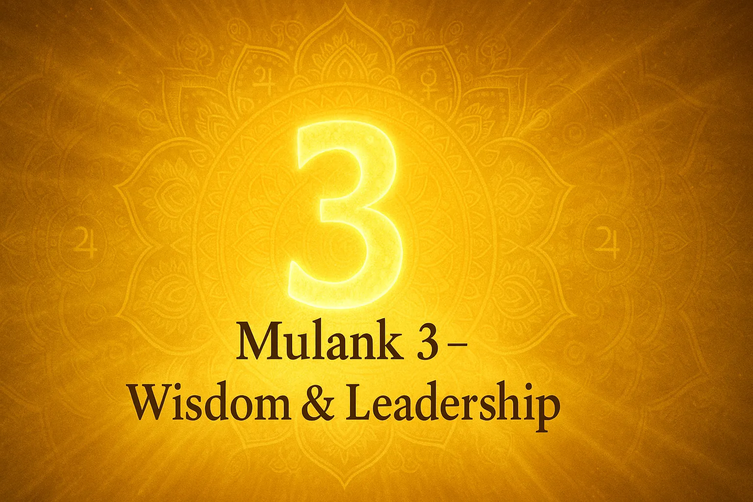 Mulank 3 Wisdom & Leadership – मूलांक 3 ज्ञान और नेतृत्व की शक्ति
