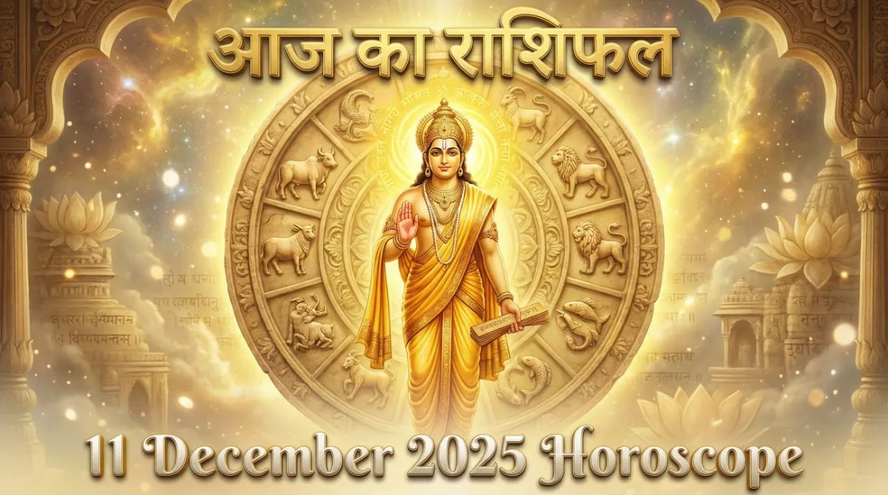 11 दिसंबर 2025 का राशिफल और सभी राशियों का दैनिक भविष्यफल