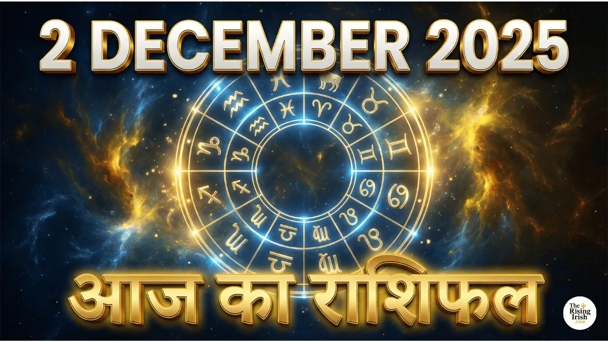 2 December 2025 Rashifal zodiac wheel image