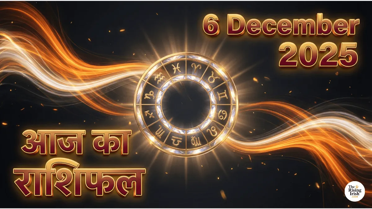 6 December 2025 Rashifal zodiac wheel