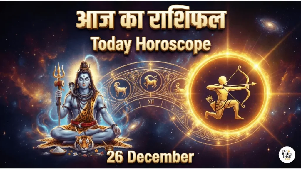Aaj Ka Rashifal 26 December 2025 in Hindi