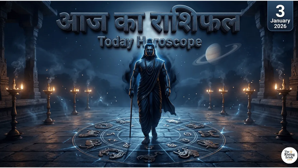आज का राशिफल 3 जनवरी 2026 शनिदेव की कृपा के साथ