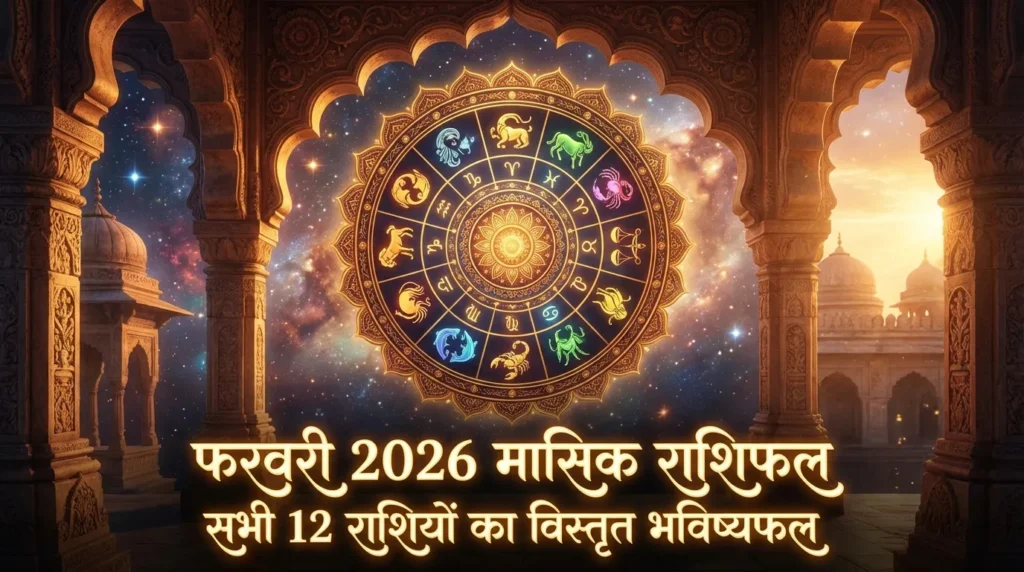 फरवरी 2026 मासिक राशिफल सभी 12 राशियों का विस्तृत भविष्यफल