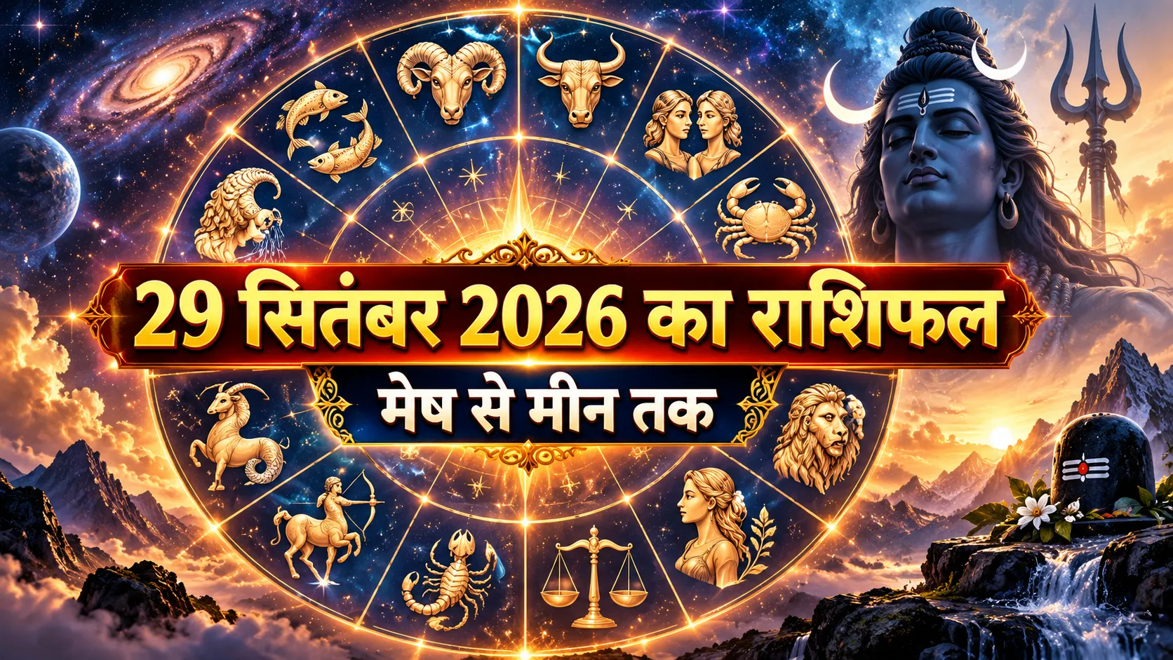 29 सितंबर 2026 का राशिफल मेष से मीन तक