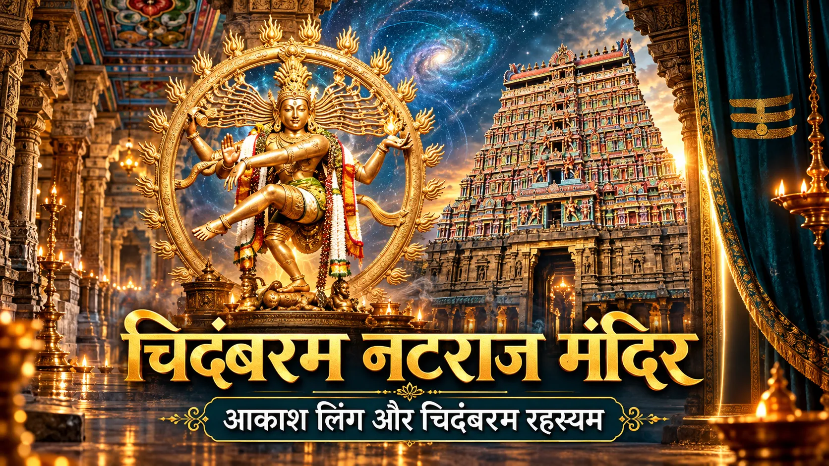 चिदंबरम नटराज मंदिर आकाश लिंग और चिदंबरम रहस्यम का रहस्य