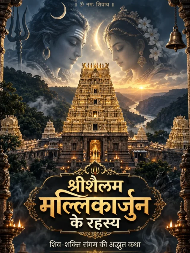 श्रीशैलम मल्लिकार्जुन के रहस्य: शिव-शक्ति संगम की अद्भुत कथा