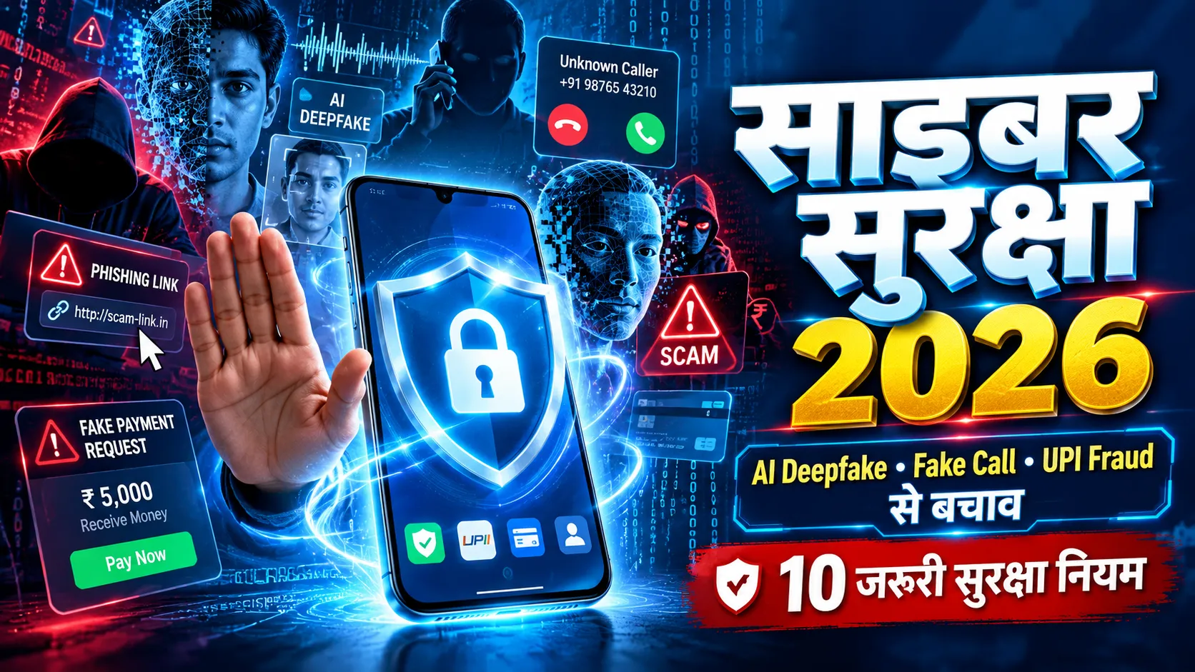 Cyber Security Awareness Month 2026: भारत में ‘Be Cyber Street Smart’ अभियान शुरू, AI Deepfake और Online Fraud से बचने के 10 जरूरी तरीके